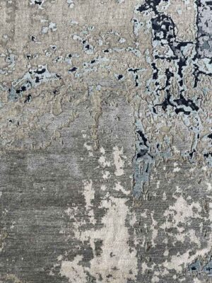 Robert 8X10 Hand Knotted Abstract Designer Rugs for Living Room-Bedroom & Hall